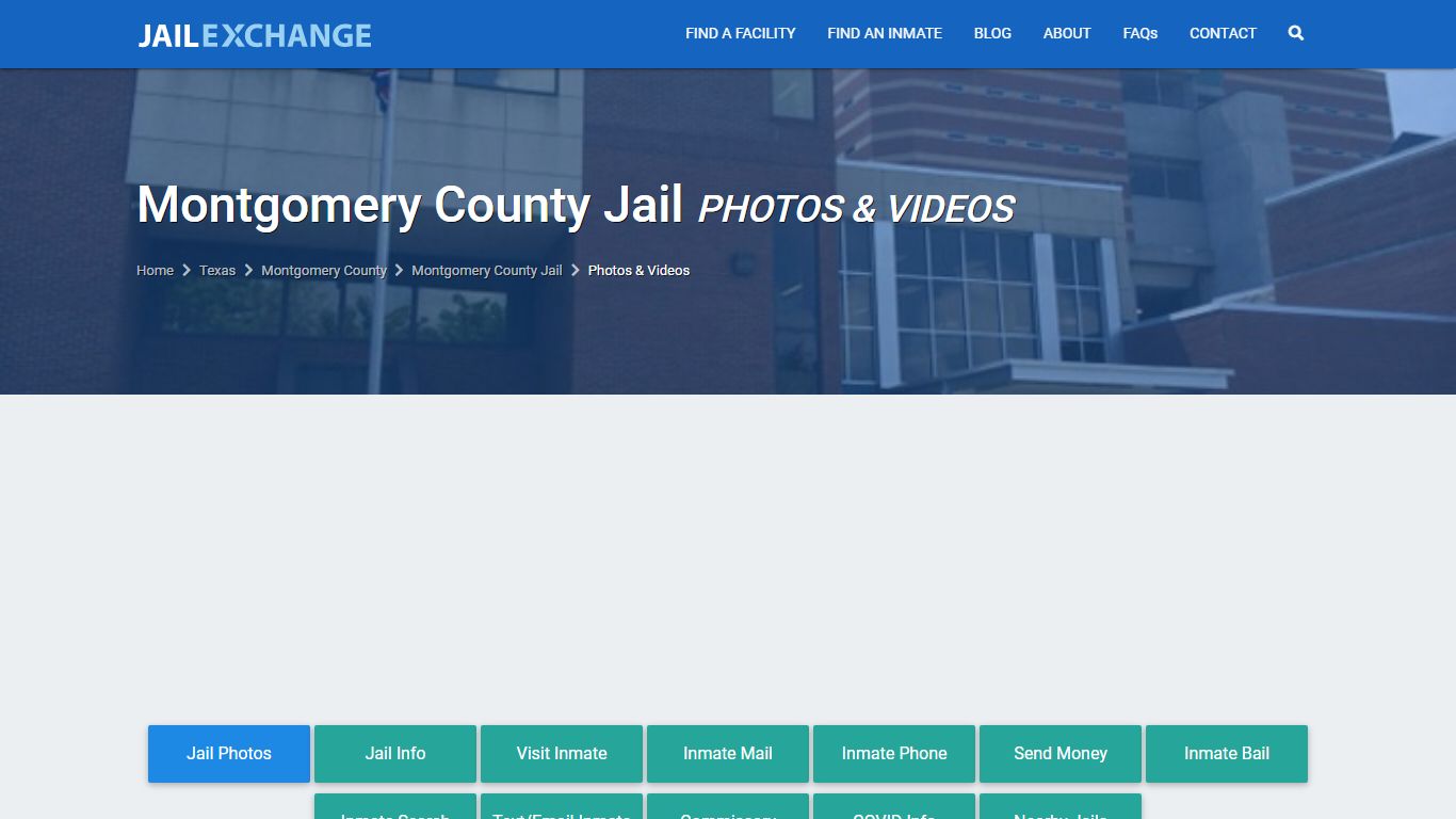 Montgomery County Jail Photos & Videos | Upload Jail Photos | Conroe, TX